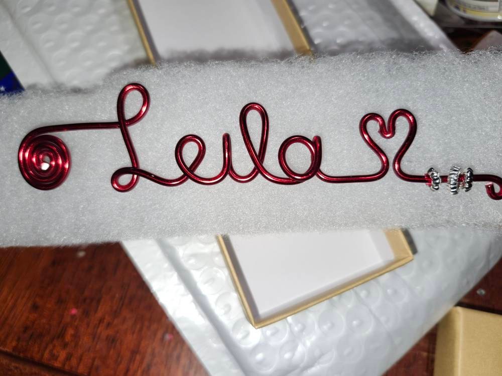Personalized Wire Bookmark | Custom Metal Bookmark for Book Lovers | Unique Gift for Readers | Cute | Holiday Gift | Christmas Present