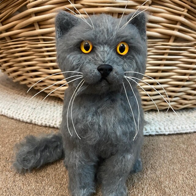 リアルな黄色の猫の目、ガラスの目カボション、おもちゃ用の黄色の目