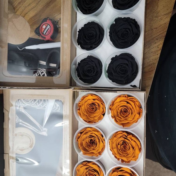 Preserved Rose Six Packs in Size L, Make Your Own Centerpieces and ...