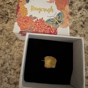 Customer photo from Sarah, New Statement Raw Citrine Ring
