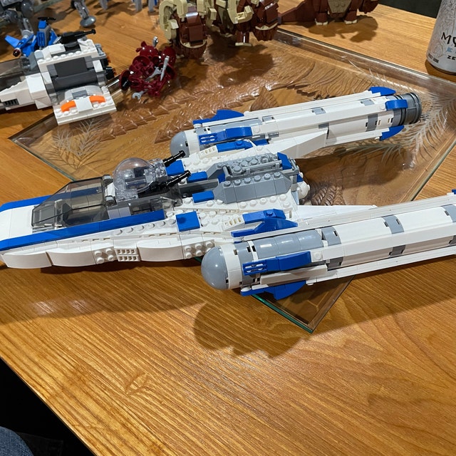 MOC Captain Rex s 501st Y wing Fighter Building Kit Etsy UK
