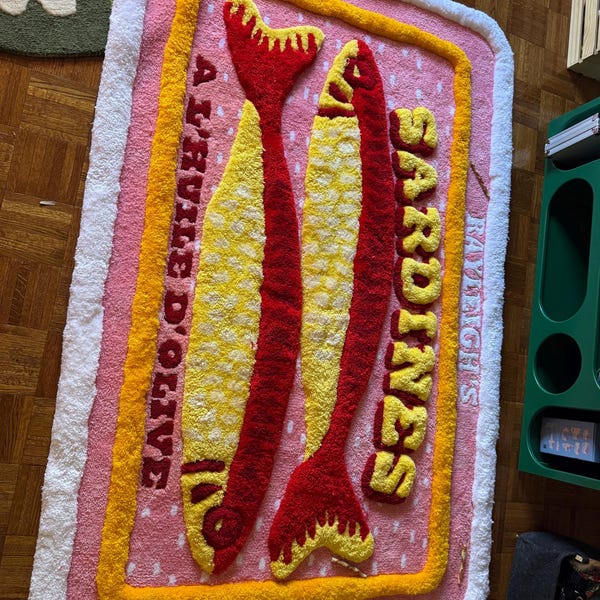 3d Pink Panther Tufted Rug, Handmade Tufted Custom Rug, Funny Rug Gift ...