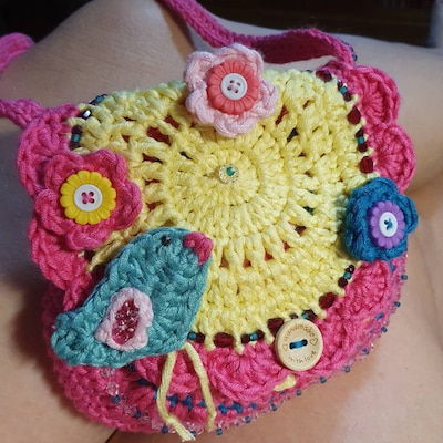 Birdie Purse Crochet Pattern, DIY - Etsy