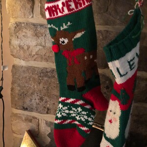 Maeve Knitted Rudolph Christmas