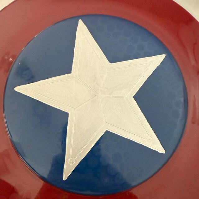 Captain America Bouclier - Métal Accessoire Réplique - Écran Précis - 1:1