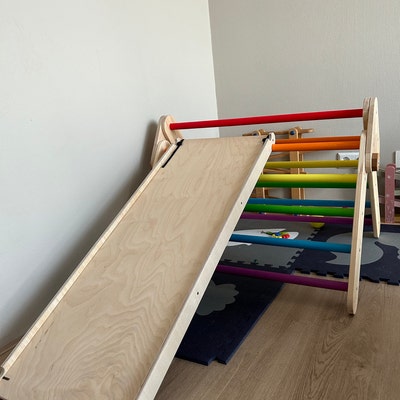 Double Sided Sliding Climbing Ramp for Woodwork for Kids Ramps - Etsy
