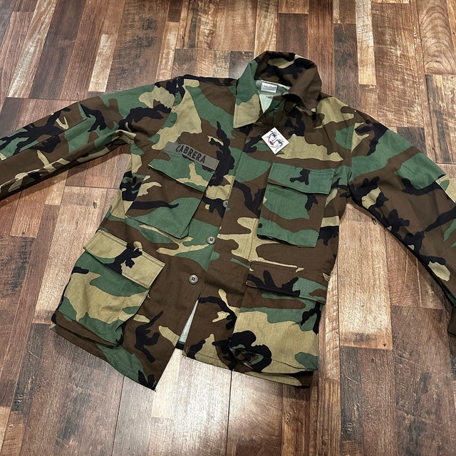 Camo Jacket All Sizes Authentic Army Military Button Down Camo Jacket All Sizes Authentic Army Military Button Down