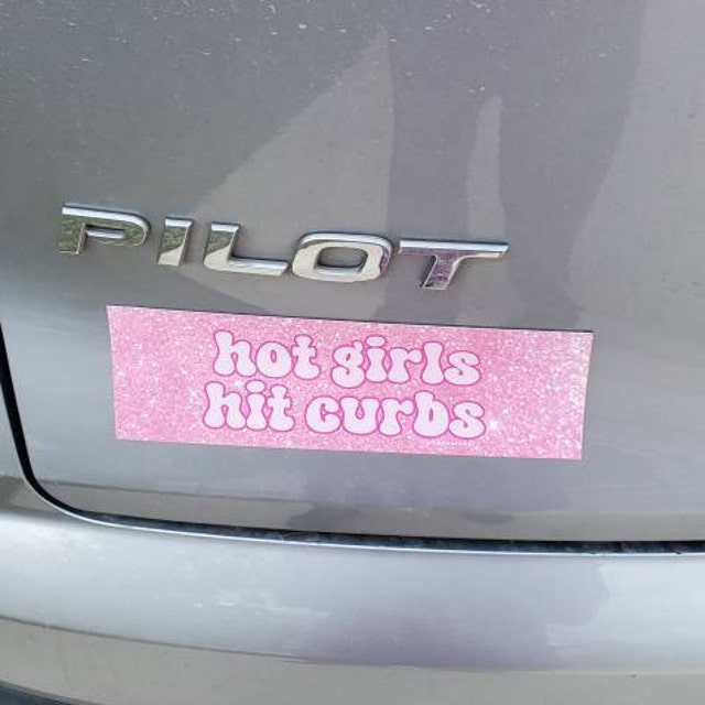 Funny Sad Hamster Magnetic Bumper Sticker - 7.5x3.75 Inch Waterproof Car Magnet