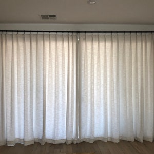 Metal Curtain Rod Custom Cut 1.5 or 1.125 Round Curtain - Etsy