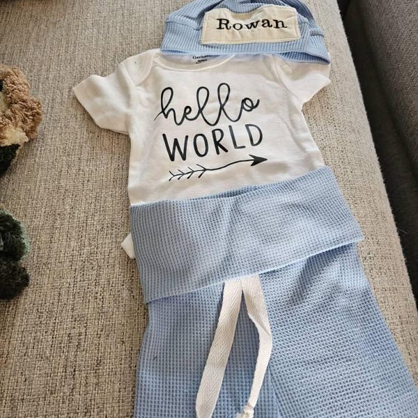 Newborn Boy Coming Home Outfit Baby Boy Hospital Outfit Take Me Home ...