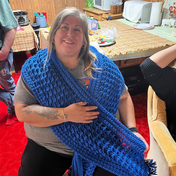 PERFECT POCKETS SHAWL Crochet Pattern Most Popular Best Selling Pocket