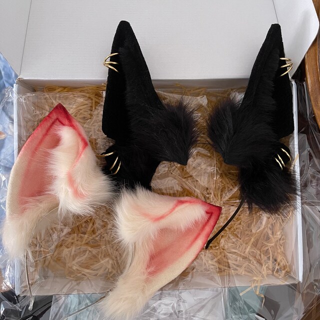 Handmade Furry Ears by ColorfulEars on Etsy