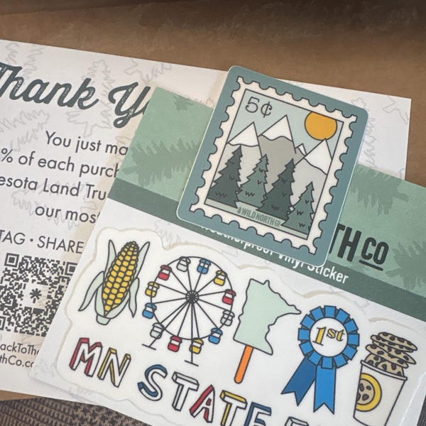 Mn State Fair Sticker MN State Fair Sticker, Weatherproof Sticker, Water Bottle Sticker, MN ...