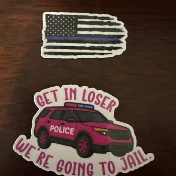 Jailer Sticker We're Going to Jail Sticker - Etsy