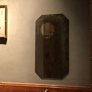 Sample old mirror 10x20 cm (4”x8")