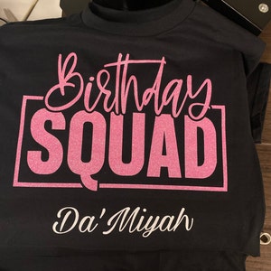 Birthday Squad Svg, Birthday Svg, Birthday Saying Svg, Birthday Cut ...