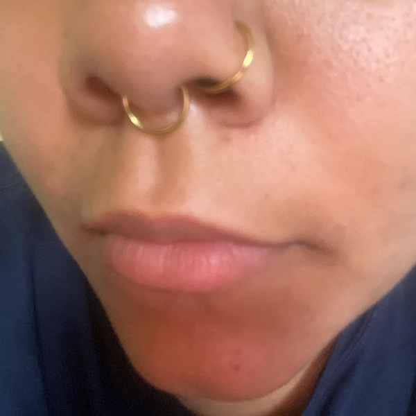 Yrogcu 20G 18G 16G 14G enkele/dubbele hoepel roestvrij staal naadloze-scharnierpiercing segment-clicker neusring-hoepel: diameter 6 mm 8 mm 10 mm 12 mm kraakbeen oorbellen, 14g-Dia.8mm, Steen, Zicron