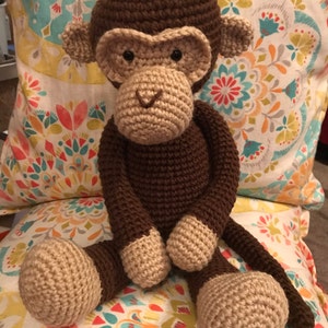 Crochet pattern monkeys Michel and Robin Amigurumi pattern | Etsy