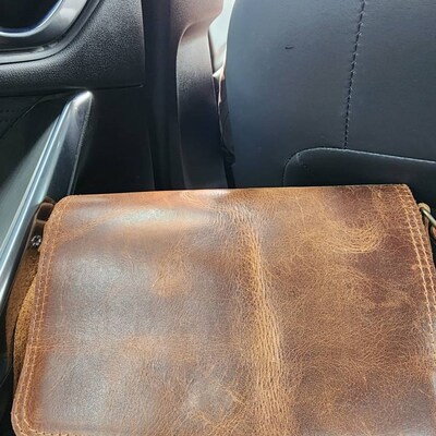 mens leather brown sandals