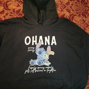 Ohana Means Family Sweatshirt, Ohana Sweatshirt, Disney Sweatshirt