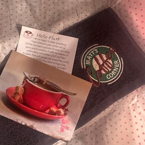 Rebecca added a photo of their purchase