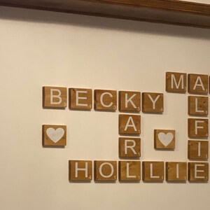 Download Large Wooden Scrabble Tiles & Letters Personalised Feature ...