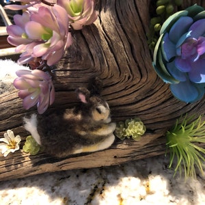 PDF FILES Needle Felt Pattern Realistic Sleeping Baby Bunny - Etsy
