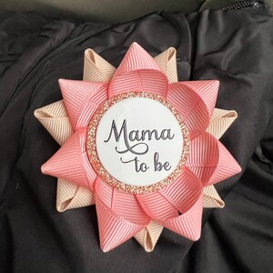 Sunflower Grandma To Be Tinplate Badge Pin, Grandpa To Be Button Pin For New Grandparents, Yellow Rosette Baby Shower Award Ribbon Pin, Sunshine Theme Gender Reveal Party Decoration