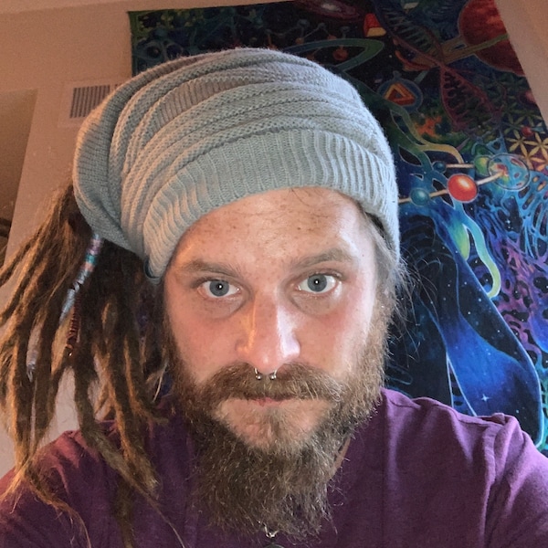 Dreadlock Bandana Beanie Triangle Dread Hat Woollie - Etsy