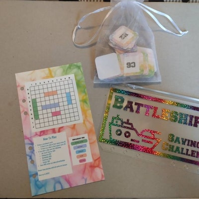 100 Envelope Challenge Box Box and Tracker ONLY - Etsy