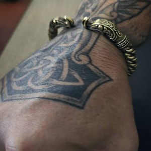 Bracelet Viking Ragnar En Cuir Beige Avec Symboles Et étoiles Acier - Neuf Avec Boîte