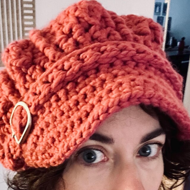 【PEARLY GATES】Women's Smile Crochet Knit Hat PEARLY GATES】Women's Smile Crochet Knit Hat