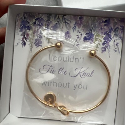 I Couldn't Tie The Knot Without You, Bridal Party Gift, Bridesmaid