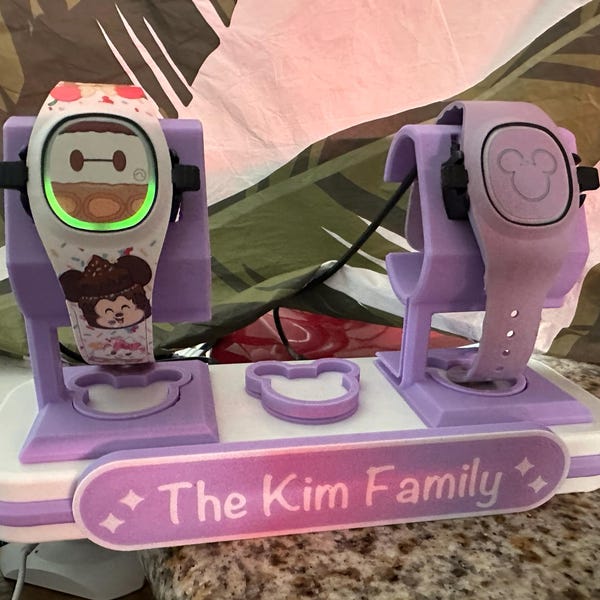 Customizable Magicband Charging Station Compatible With Disney’s ...