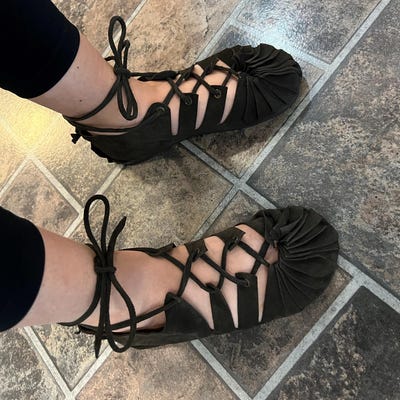 Gonna PALAWAN Corta Con Frange Più Applicazioni Strass Vita - Foto 9