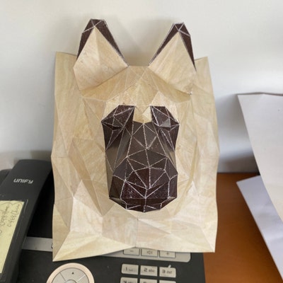 Giant Chess Piece Rook DIY Low Poly Paper Model Template - Etsy