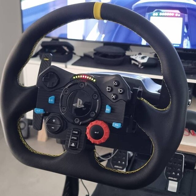 Logitech G29 G920 G923 Dシェイプステアリングホイールアップグレード