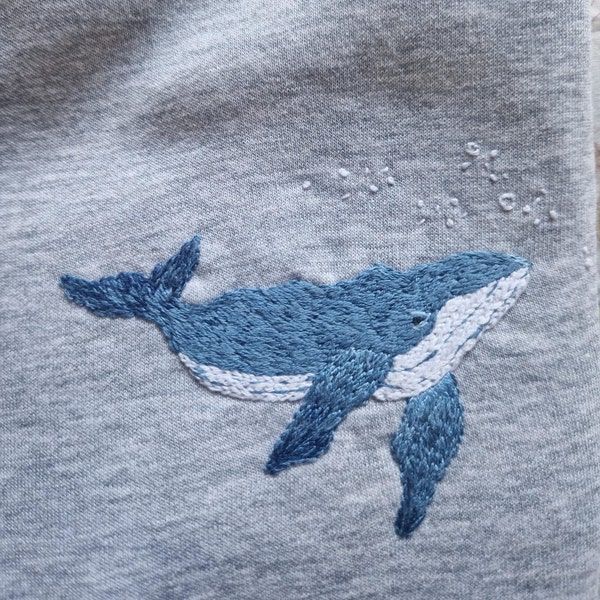 Whale Humpback Pattern Print Dress main image 1