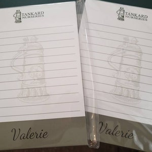 Custom Business Notepad Personalized Logo Notepad Add Logo Notepad ...