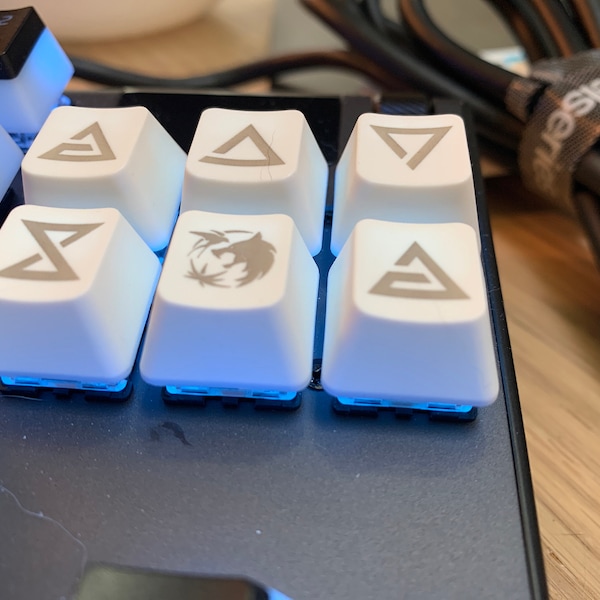 Witcher Keycap Set - Etsy