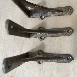 Simple Iron Brackets, Shelving Brackets, 3 Sizes, Shelf Decor ...