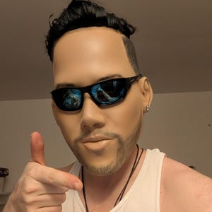 bad bunny (props, headBall, helmet)