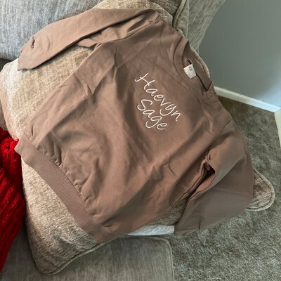 Baby Name Announcement Outfit Going Home Outfit Newborn Outfit Baby