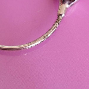 Customer photo from Amanda, Dainty Raw Amethyst Ring in Rose Gold