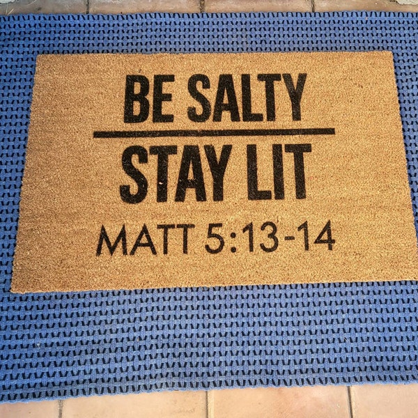 Its Bigger on the Inside Welcome Mat, Science Fiction Fan Doormat ...