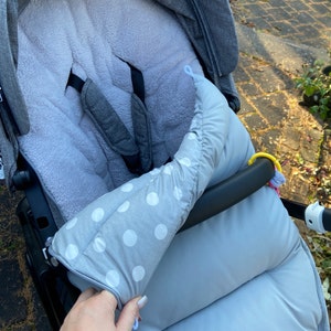 Kinder Wendeauflage Fußsack Sitz Auflage Unterlage 5 Style Cotton für Buggy