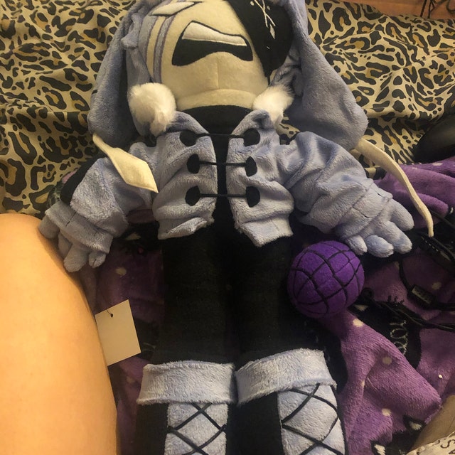 怒ってるルブ。FNF。フライデーナイトファンキン。大きなぬいぐるみ