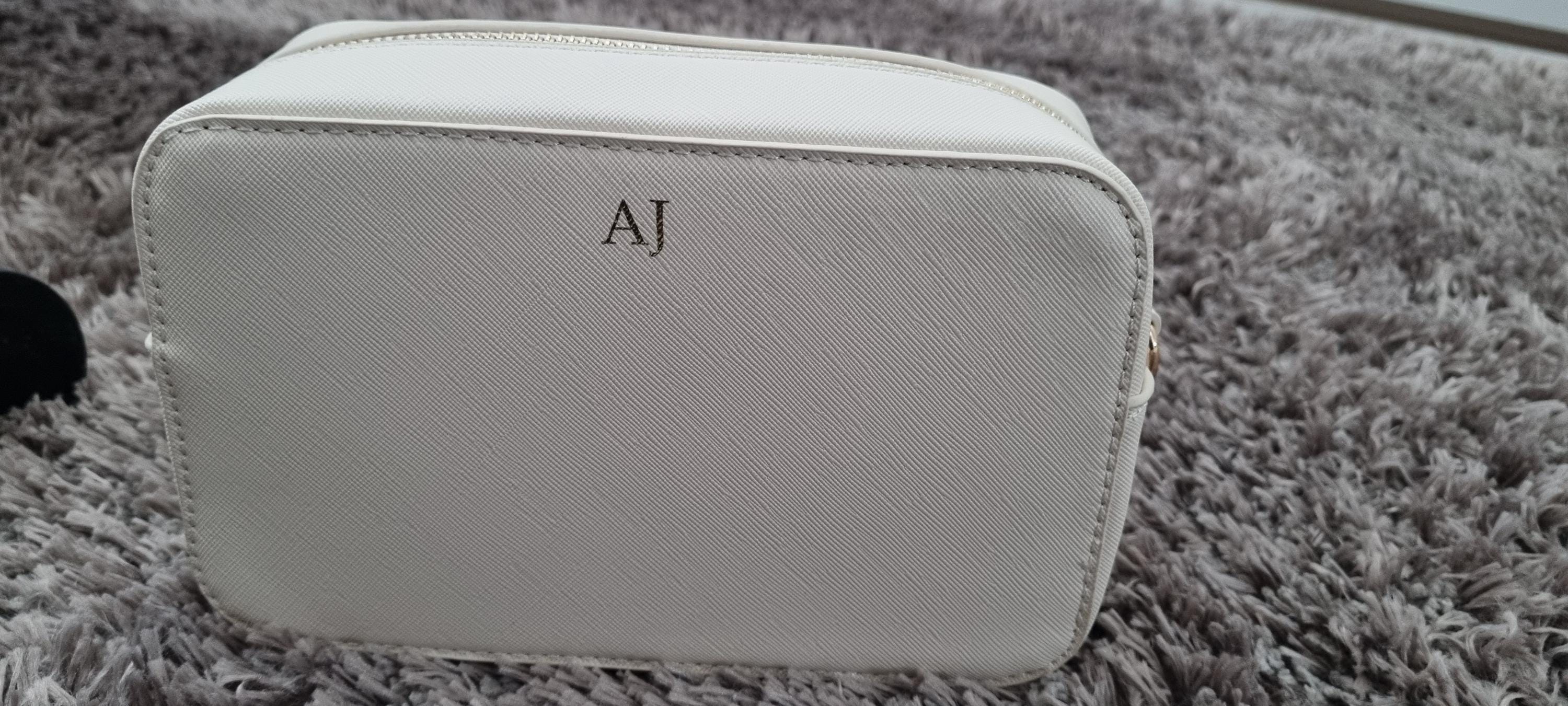Personalised Vegan Leather Cross Body Bag, Detachable Straps, Birthday Gift For Her, Wife Gift, Monogrammed Faux Leather Crossbody Bag Gift