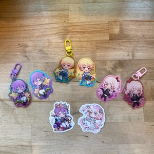 Project Sekai: Wonderlands X Showtime Keychains / Charms - Etsy