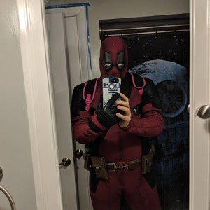 Weathered Deadpool Costume / Cosplay Suit replica : Made From Custom ...